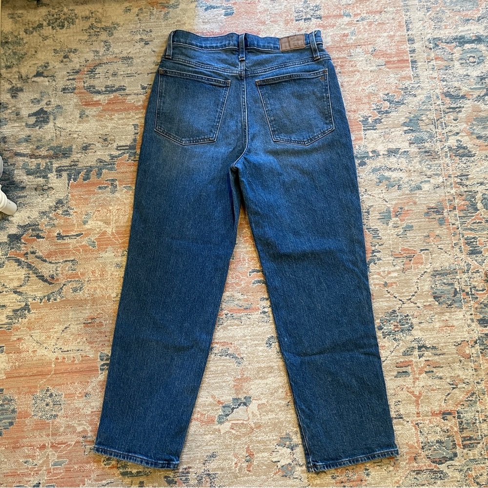 Madewell Women's Perfect Vintage Straight Jean in Mayfield Wash - Picture 8 of 9